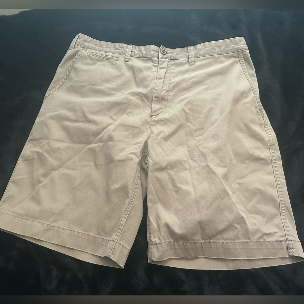 Polo Ralph Lauren Relaxed Fit FLAT FRONT Twill KHAKI Shorts LUXURY TAN Men's 38